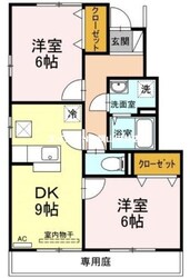 アベリアの物件間取画像